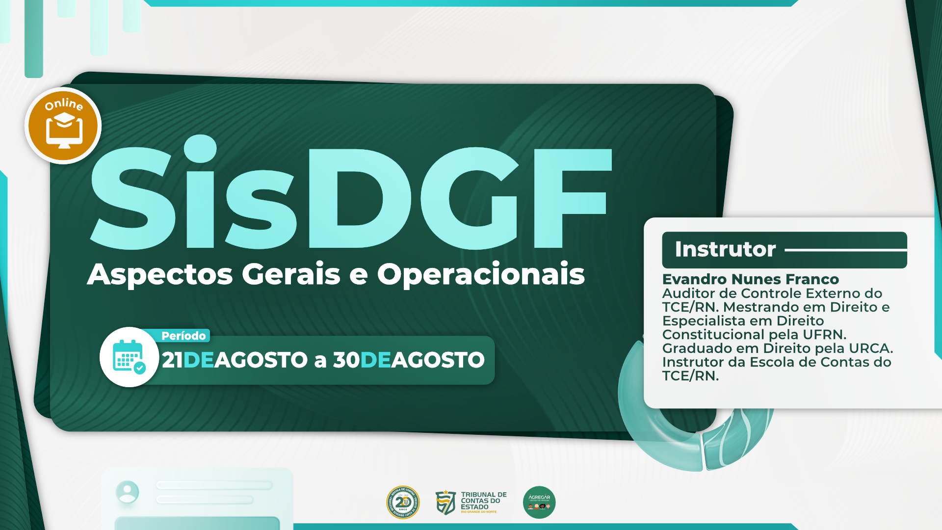 SISDGF - Aspectos Gerais e Operacionais (Turma 2)